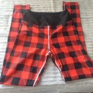 Buffalo Plaid Yoga Leggings